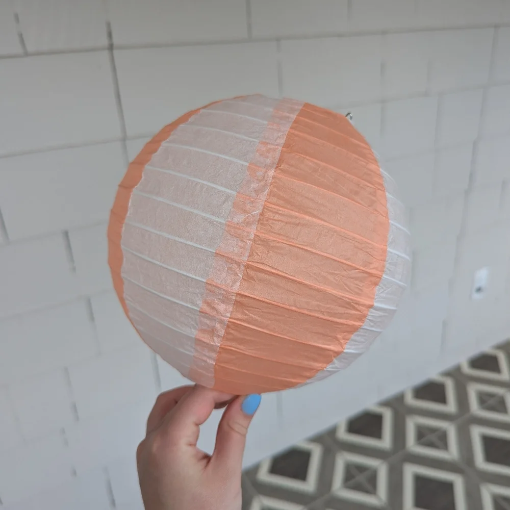 Set Of 6 Beach Ball Decorative Paper Lanterns Pool Party